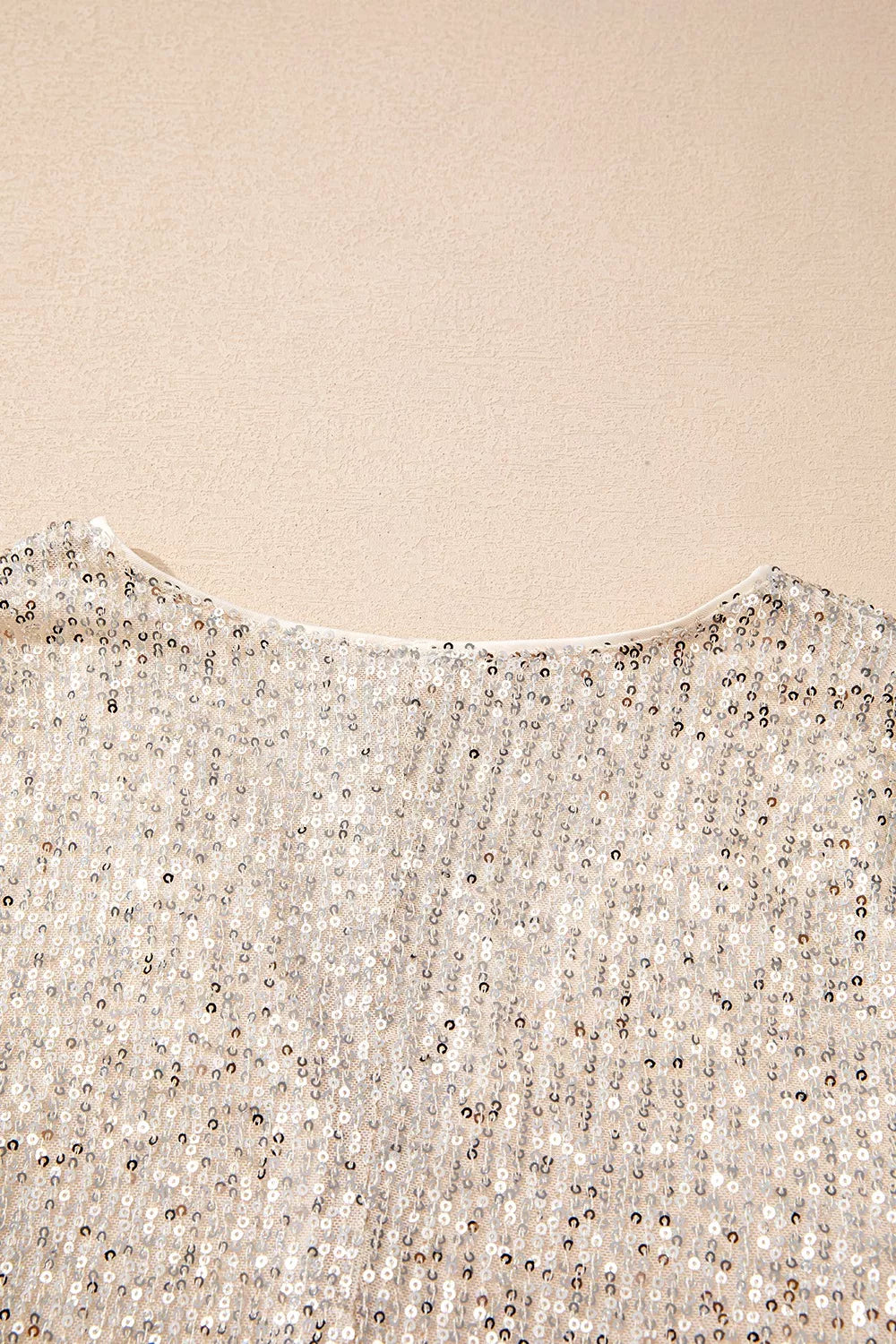 Shiny sequin bodysuit for women long sleeve night outfit