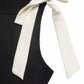 Fashion sleeveless bodysuit for women feminine bow style