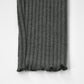 Chic women ribbed knit top one shoulder asymmetrical fashion