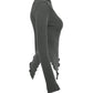 Fashion ribbed knit top for women one shoulder modern fit Elluxora