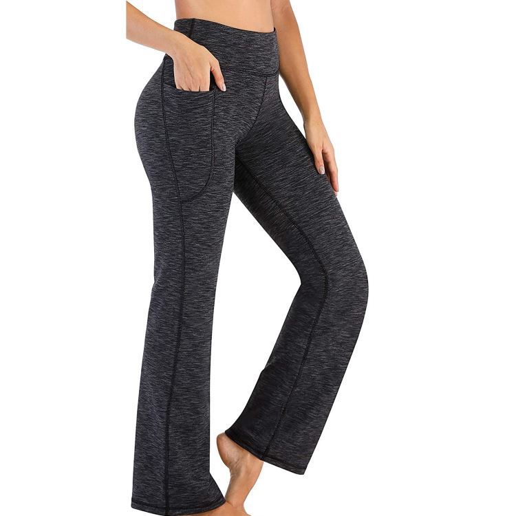 High-waist Wide-leg Pants Fashionable And Popular Yoga Wide-leg Pants That Can Be Worn Outside