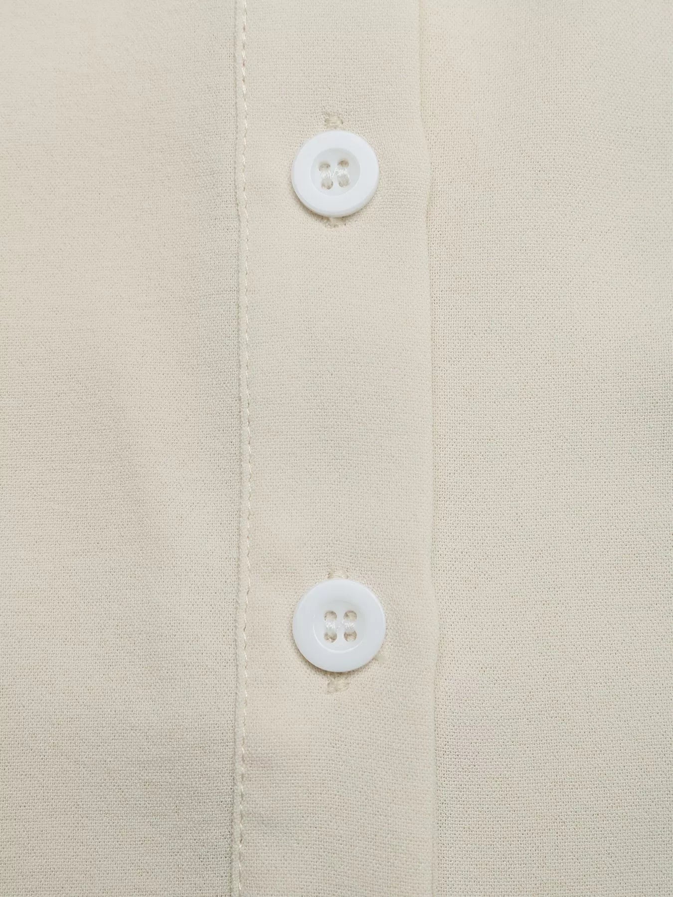 Relaxed fit tie neck blouse women ruffle sleeve bow detail